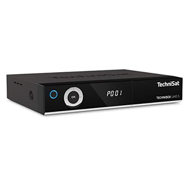 TechniSat TECHNIBOX UHD – 4K Sat Receiver mit Twin Tuner (DVB-S/DVB-S2, ISIO-Internetfunktion, PVR Aufnahmefunktion, WLAN, LAN, CI+, USB) schwarz im Sale